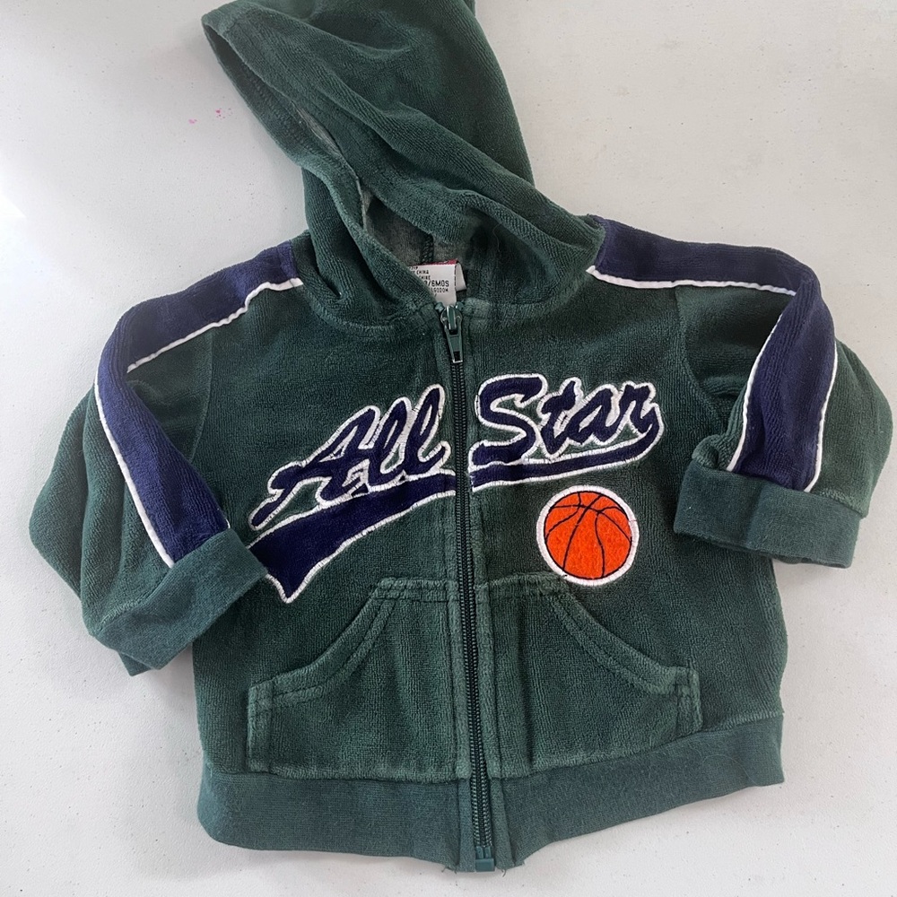 Sports Themed Infant Hoodie